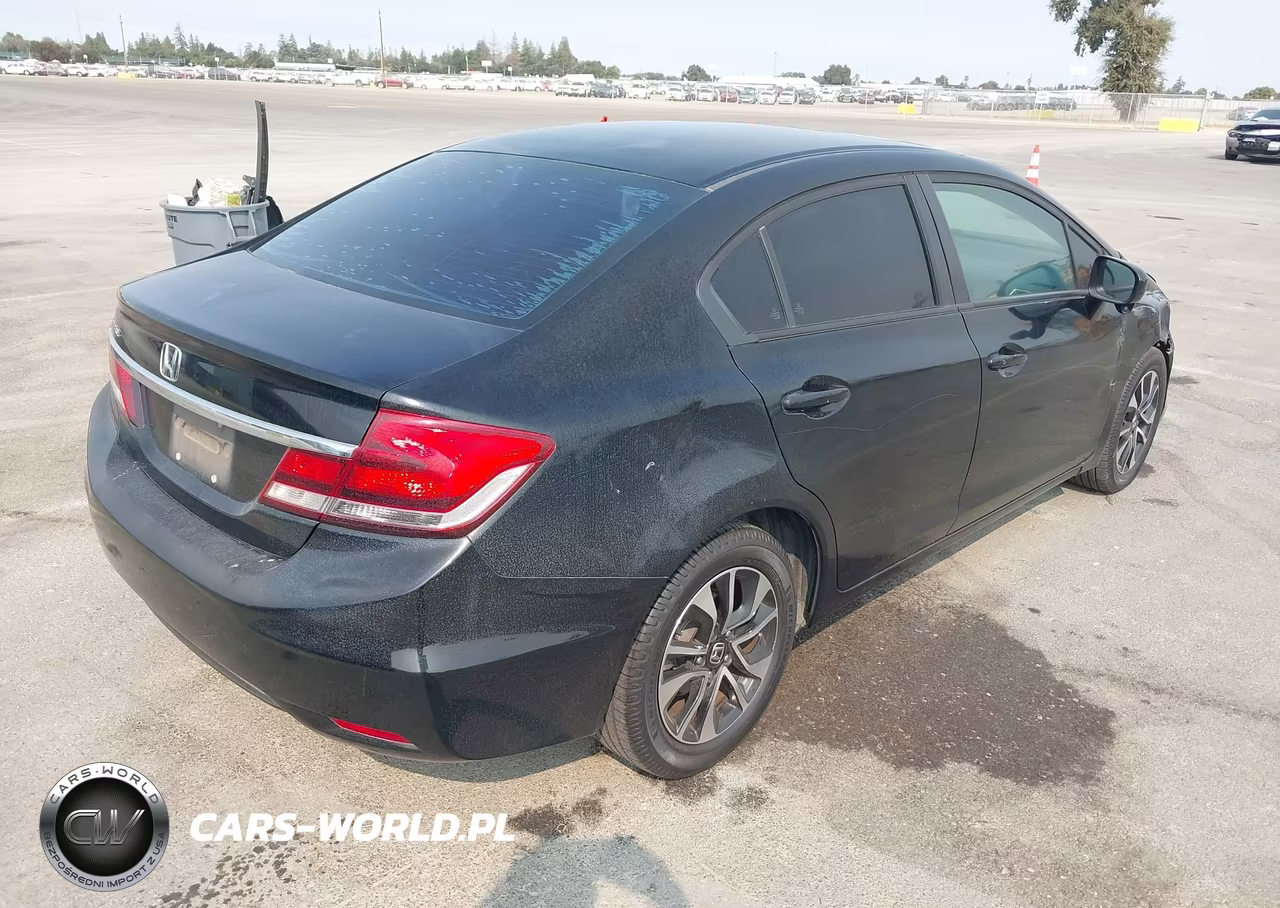 2014 Honda Civic Ex VIN:19XFB2F81EE260077 - 4