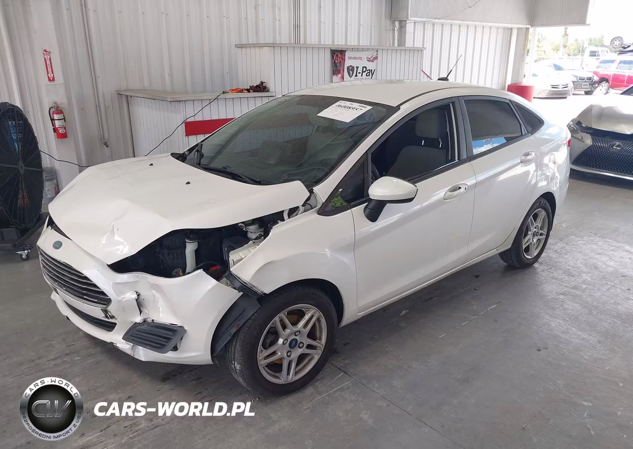 2017 Ford Fiesta Se VIN:3FADP4BJ8HM171104 - 2