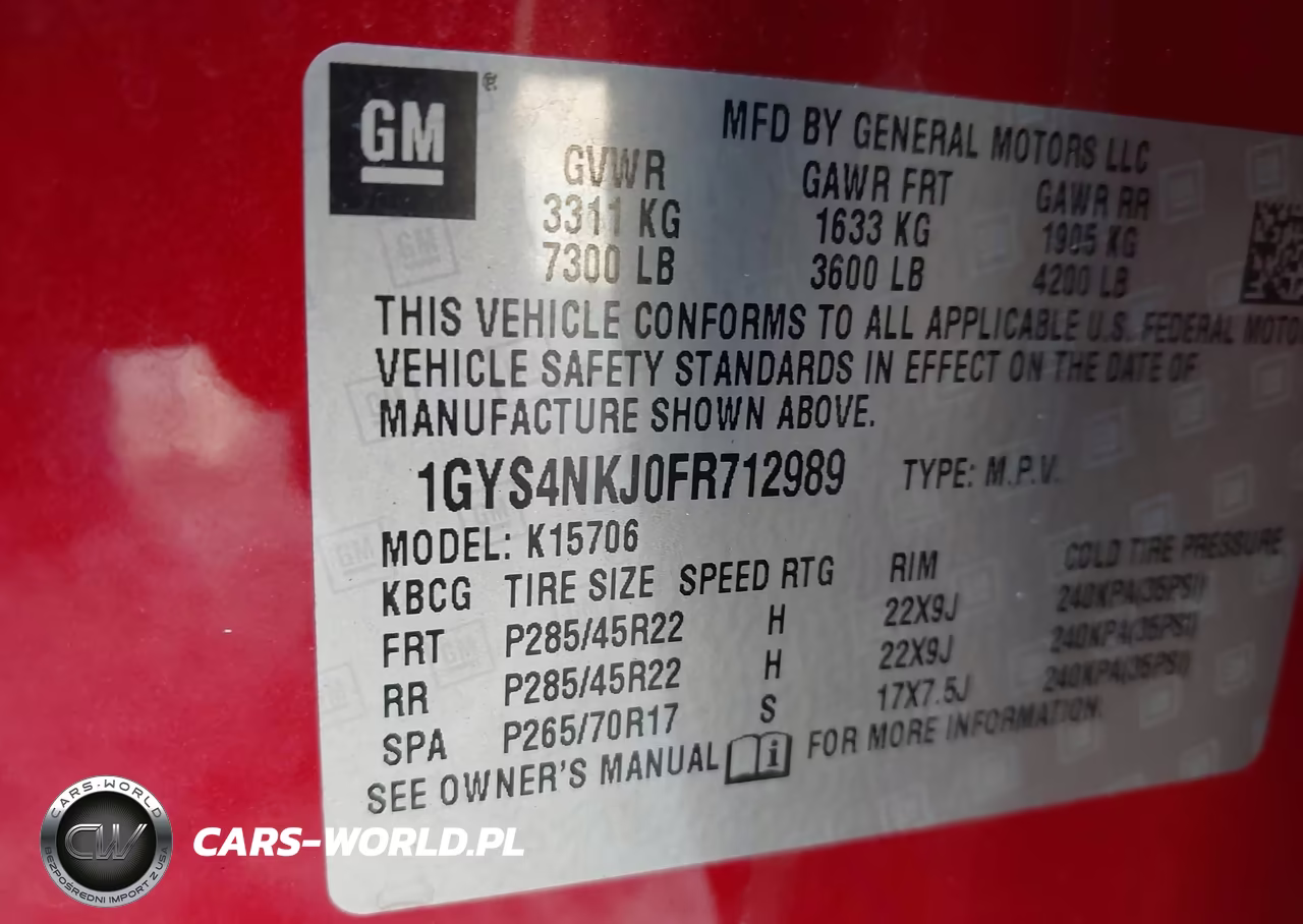 2015 Cadillac Escalade Premium VIN:1GYS4NKJ0FR712989 - 9