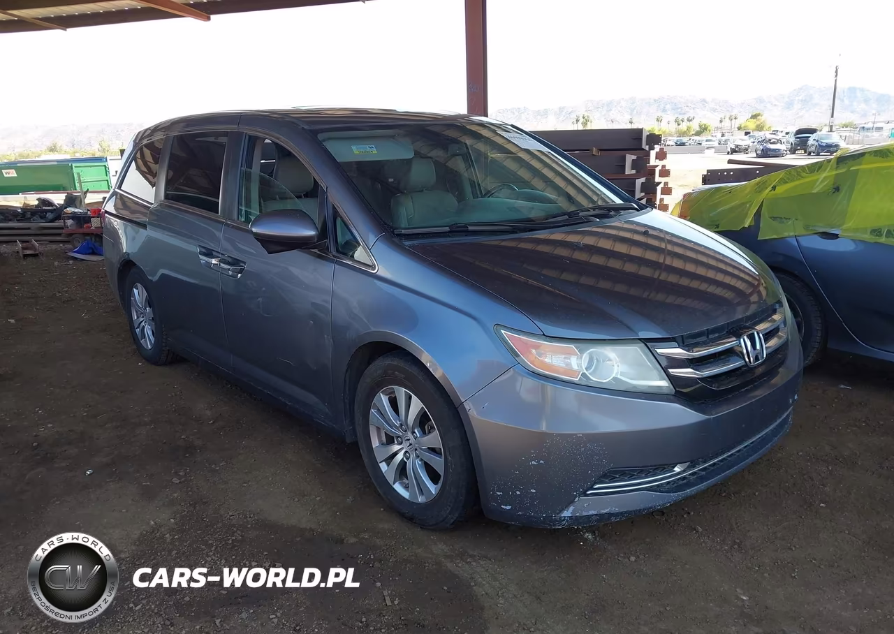 2014 Honda Odyssey Ex-L VIN:5FNRL5H67EB077316 - 1