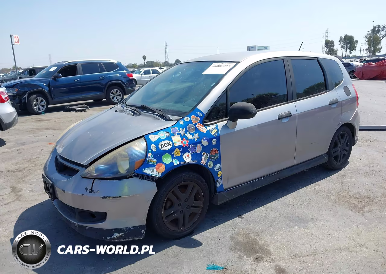 2008 Honda Fit Sport VIN:JHMGD37628S011398 - 2