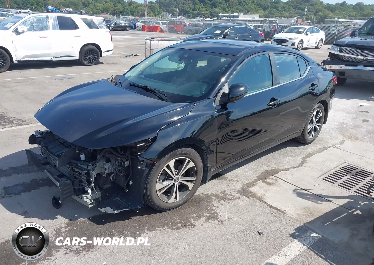 2020 Nissan Sentra Sv Xtronic Cvt VIN:3N1AB8CV7LY272188 - 2