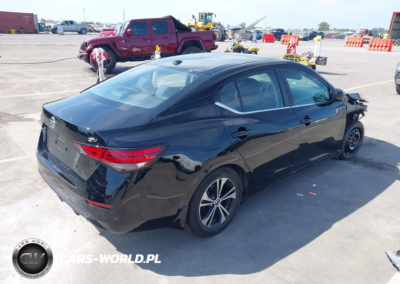 2020 Nissan Sentra Sv Xtronic Cvt VIN:3N1AB8CV7LY272188 - 4