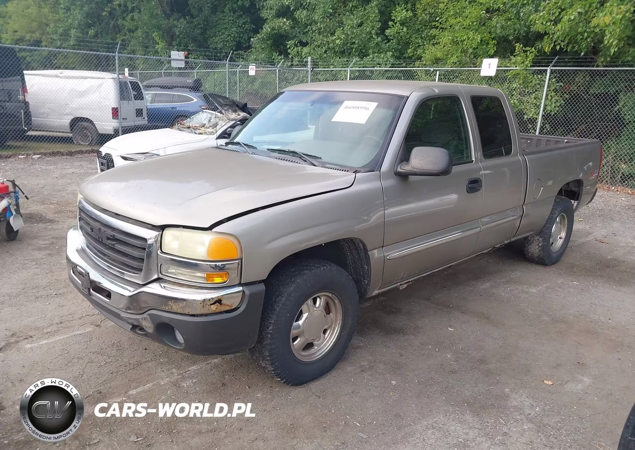 2003 GMC Sierra 1500 Sle VIN:1GTEK19T93E110703 - 2