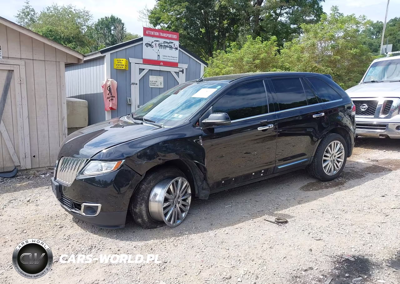 2012 Lincoln Mkx VIN:2LMDJ8JK6CBL12307 - 2
