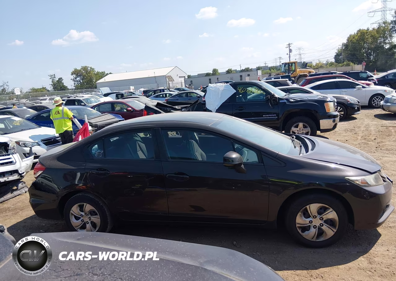2013 Honda Civic Lx VIN:2HGFB2F54DH583131 - 13