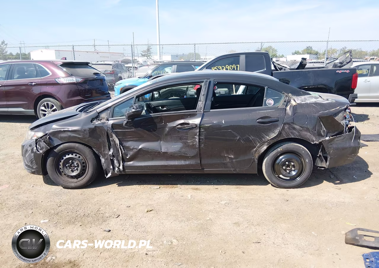 2013 Honda Civic Lx VIN:2HGFB2F54DH583131 - 14