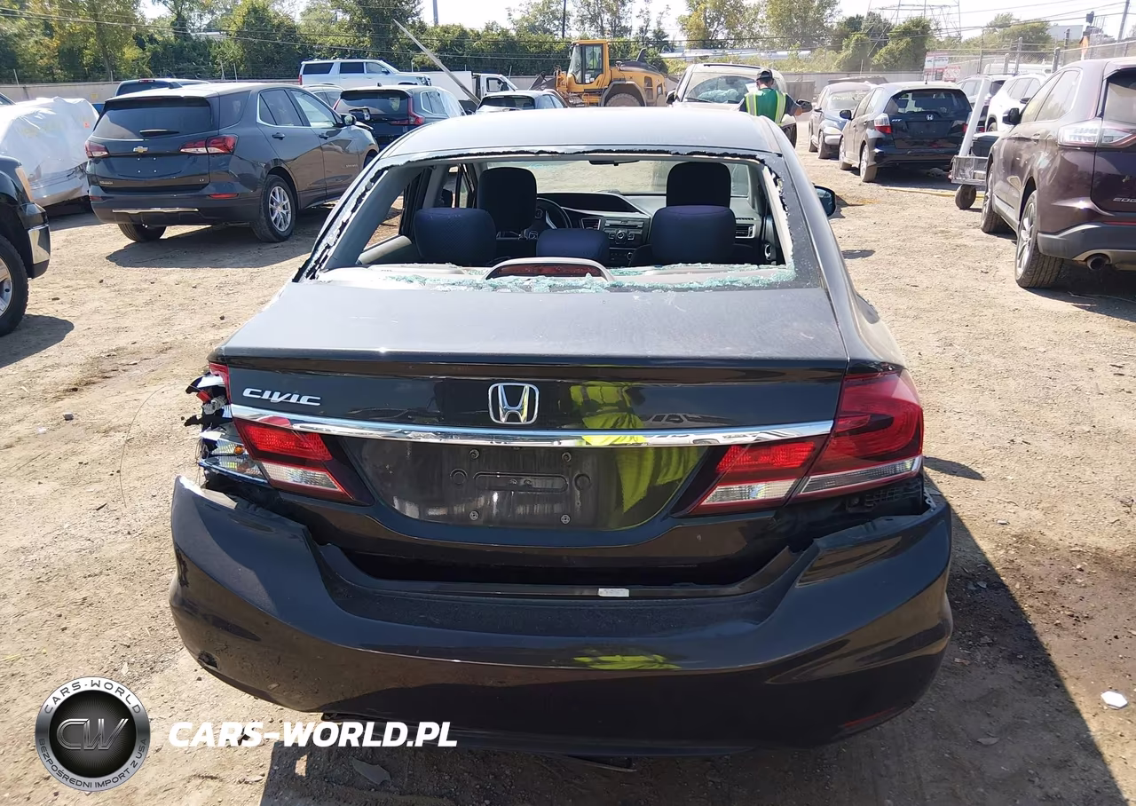 2013 Honda Civic Lx VIN:2HGFB2F54DH583131 - 16