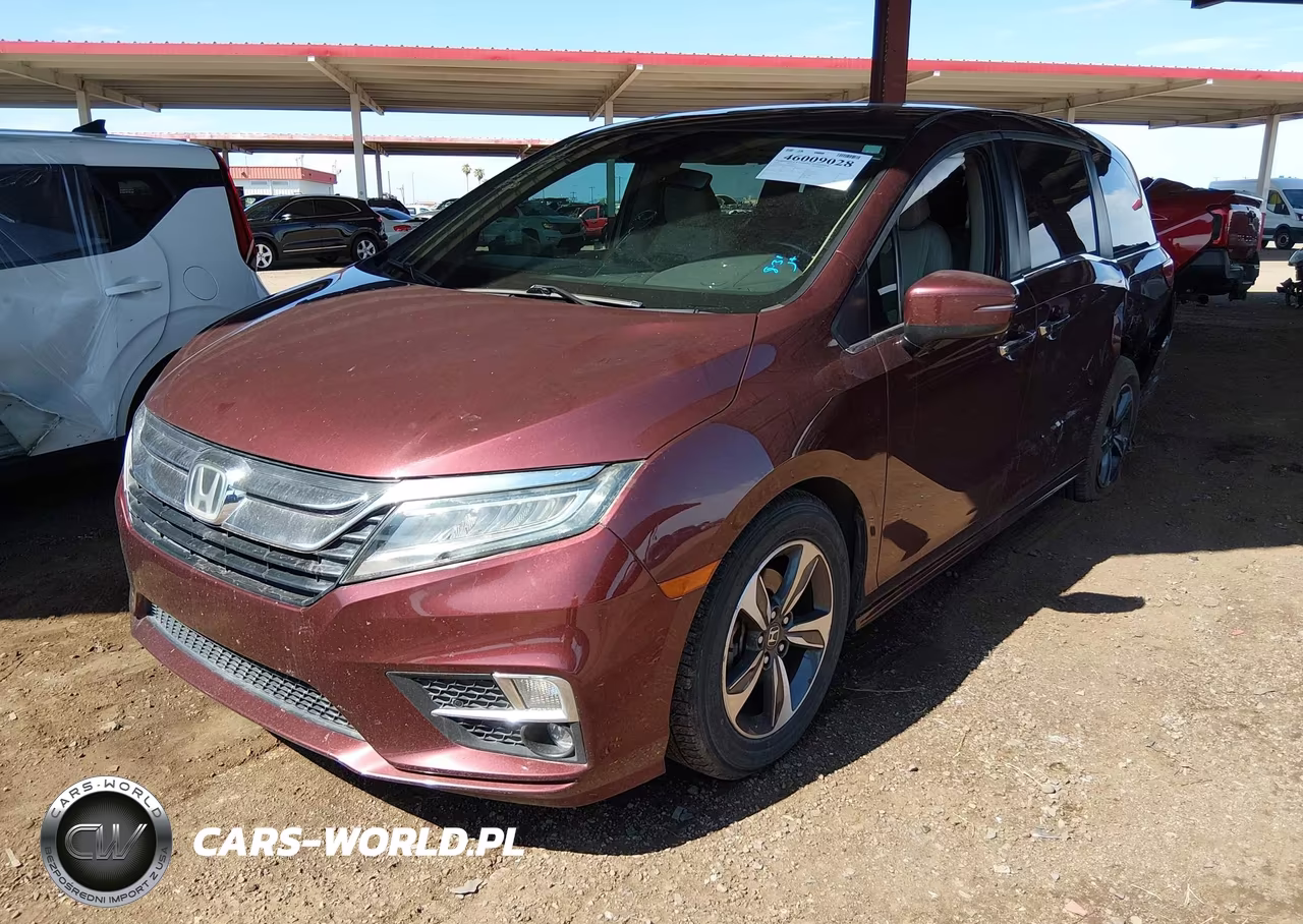 2019 Honda Odyssey Touring VIN:5FNRL6H82KB036613 - 2