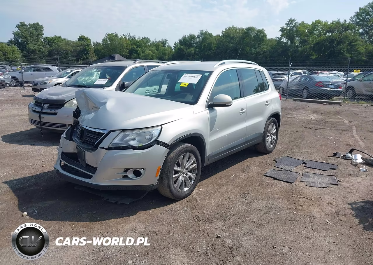 2009 Volkswagen Tiguan S-Se-Sel VIN:WVGAV75NX9W510087 - 2