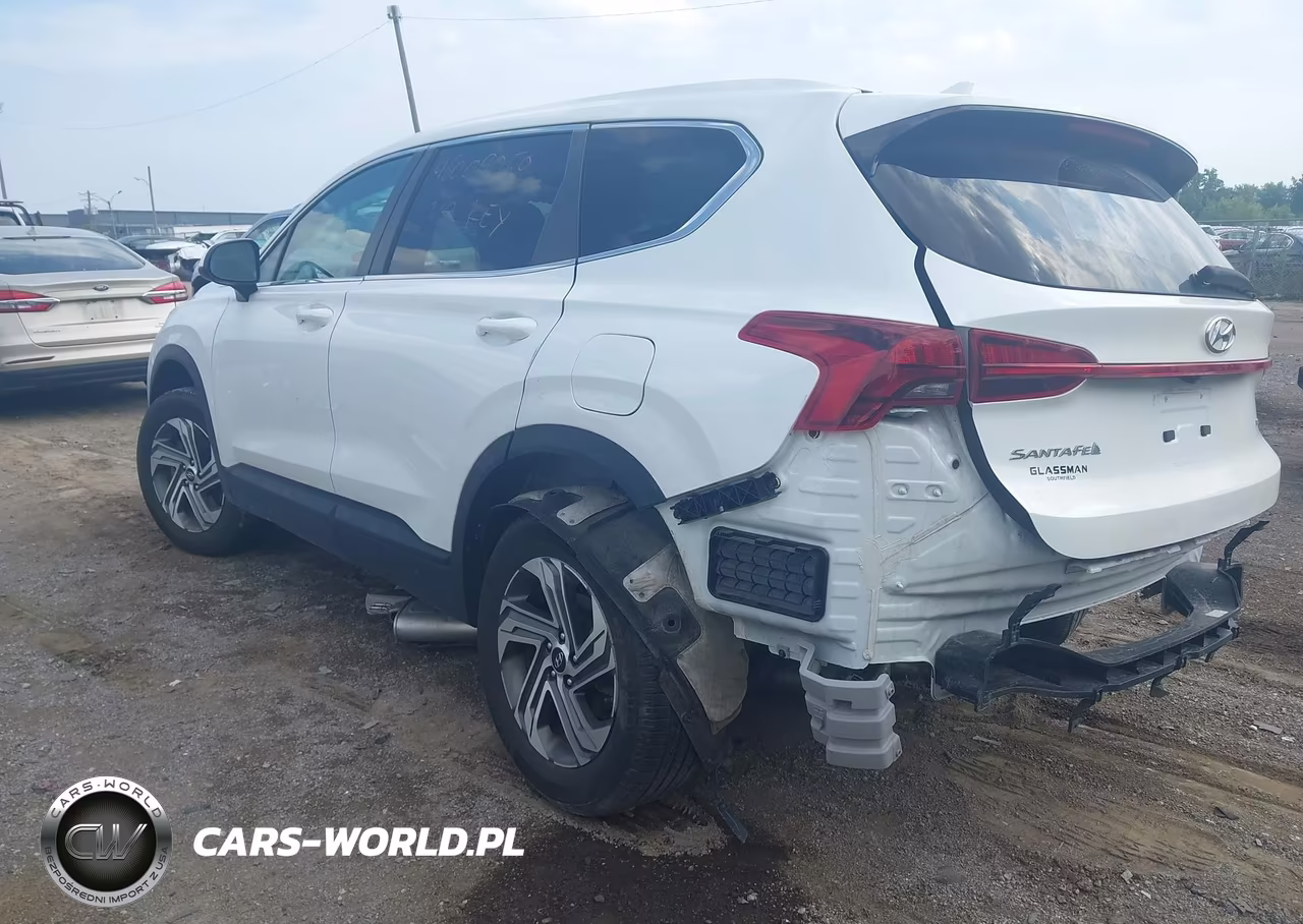 2022 Hyundai Santa Fe Se VIN:5NMS1DAJ1NH405702 - 3