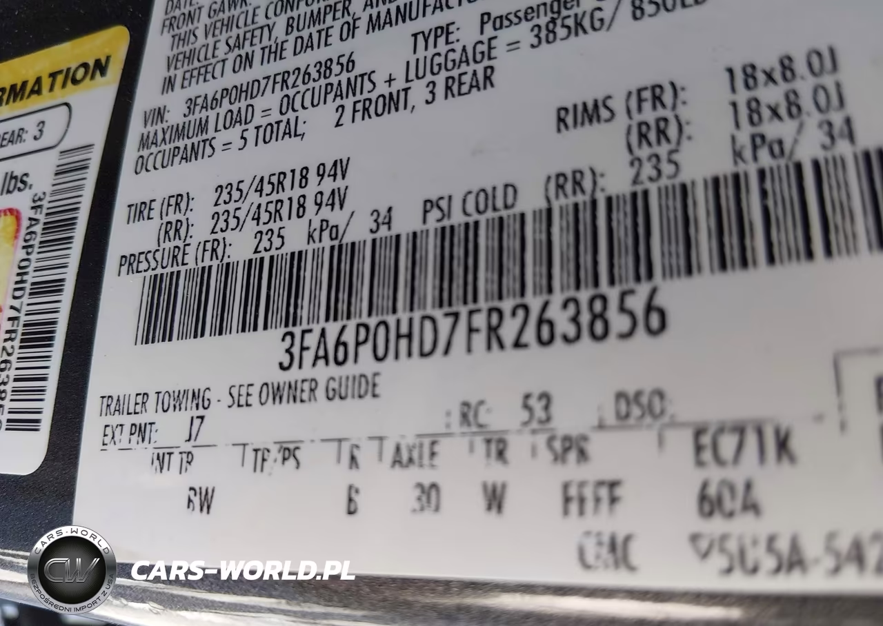 2015 Ford Fusion Se VIN:3FA6P0HD7FR263856 - 9