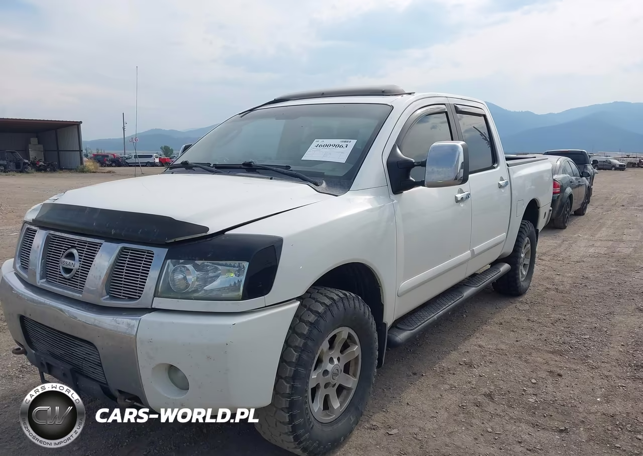2005 Nissan Titan Le VIN:1N6AA07B05N557068 - 2