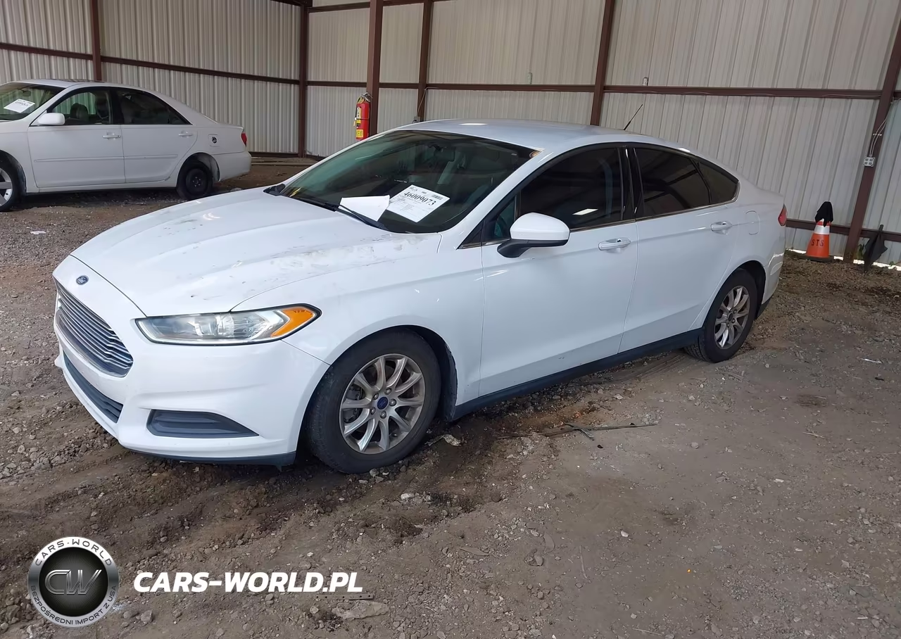 2016 Ford Fusion S VIN:3FA6P0G76GR318570 - 2