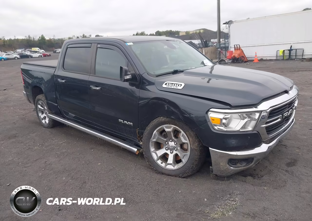 2019 Ram 1500 Big Horn-Lone Star 4X4 5'7 Box VIN:1C6SRFFT1KN777576 - 1