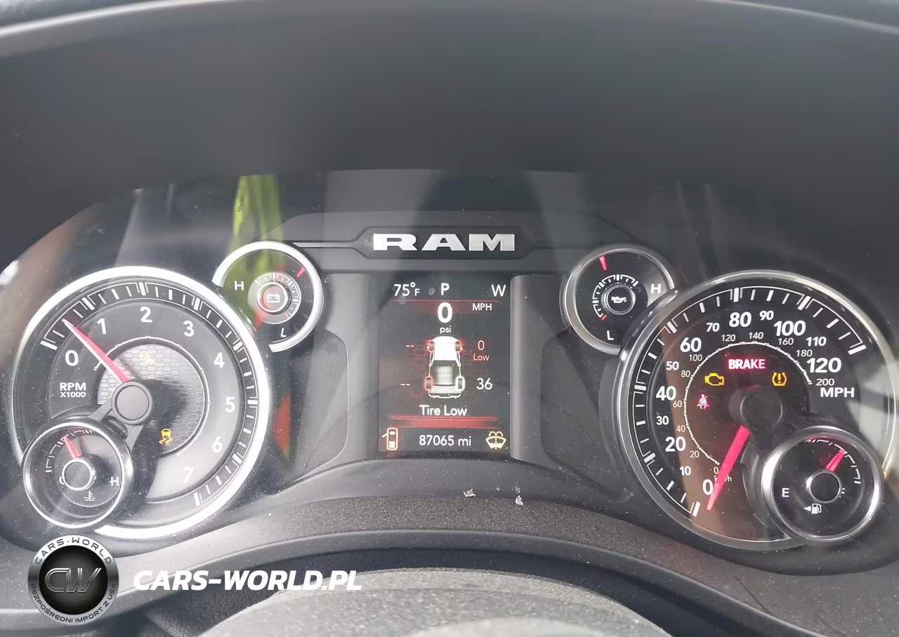 2019 Ram 1500 Big Horn-Lone Star 4X4 5'7 Box VIN:1C6SRFFT1KN777576 - 7