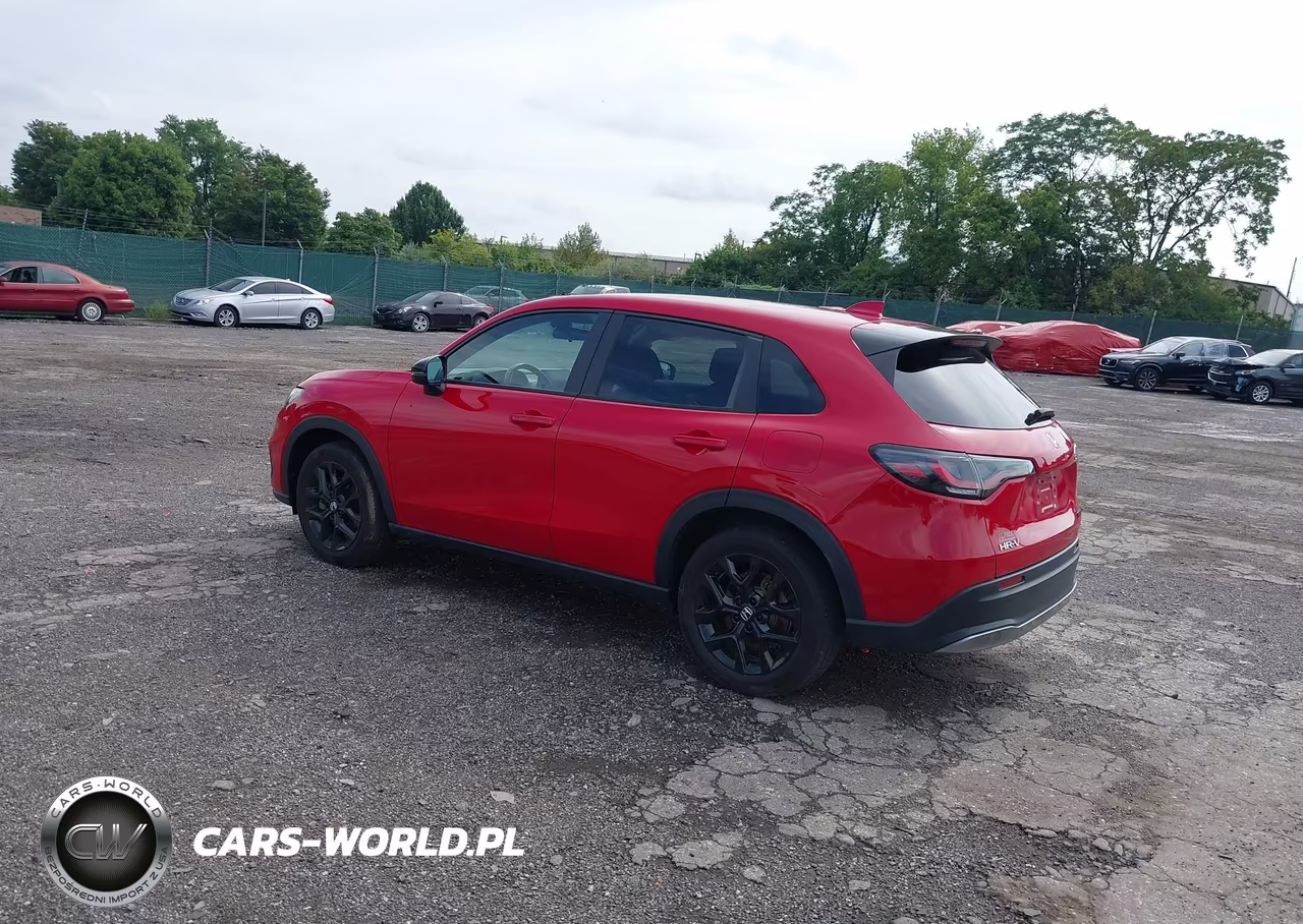 2025 Honda Hr-V Awd Sport VIN:3CZRZ2H57SM732533 - 3
