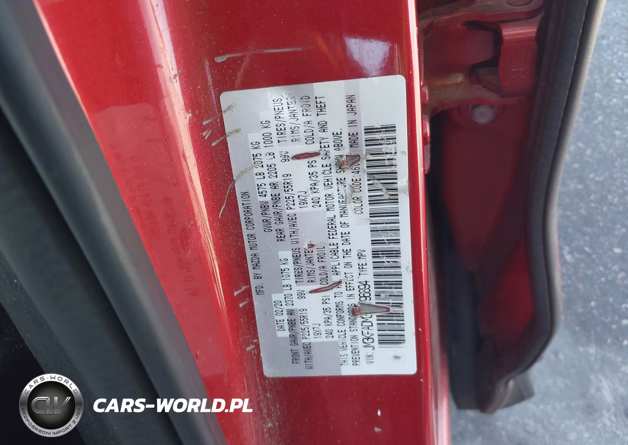 2020 Mazda Cx-5 Grand Touring VIN:JM3KFADM3L0796894 - 9