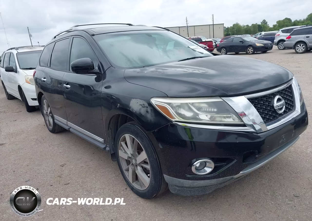 2014 Nissan Pathfinder Platinum VIN:5N1AR2MN8EC693347 - 1