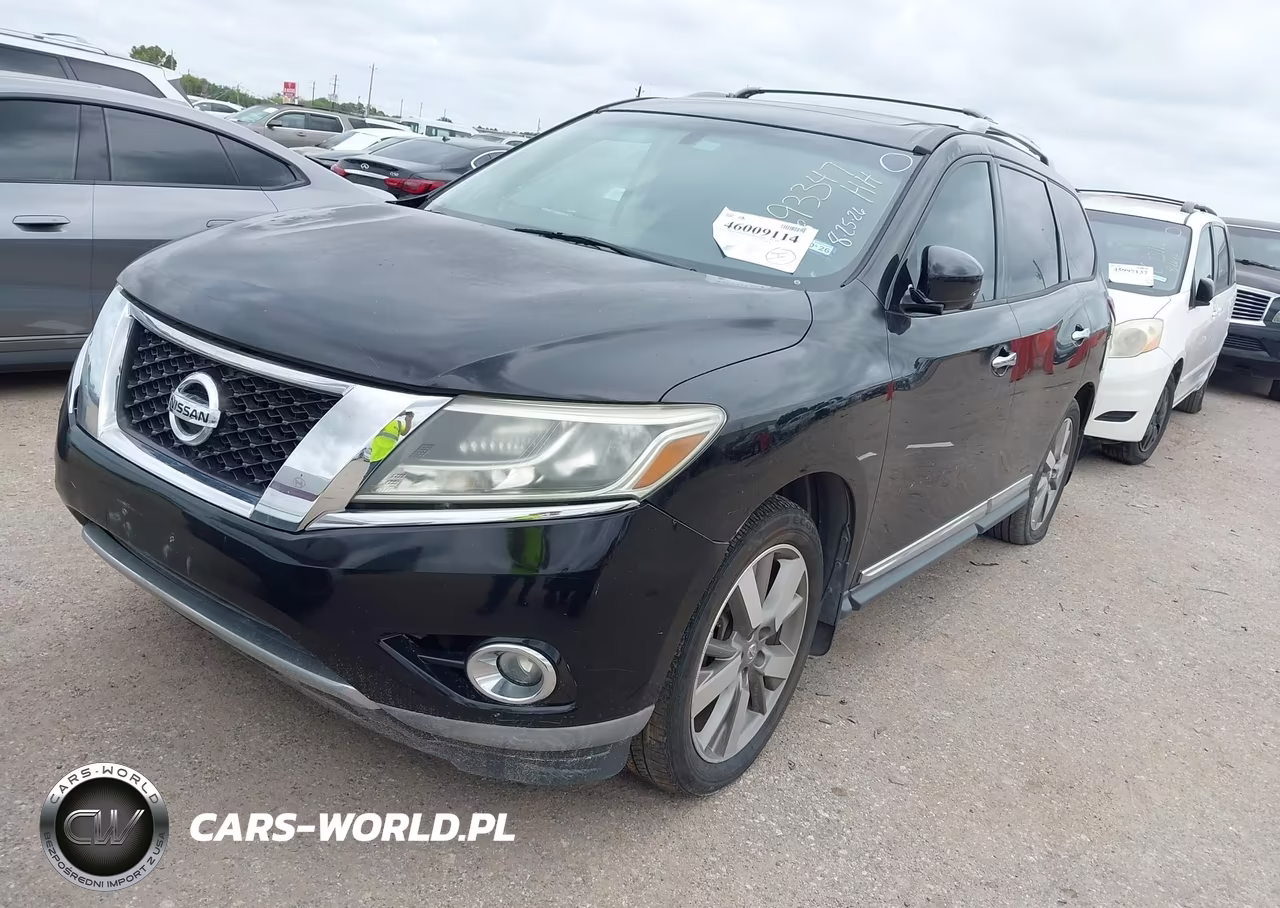 2014 Nissan Pathfinder Platinum VIN:5N1AR2MN8EC693347 - 2
