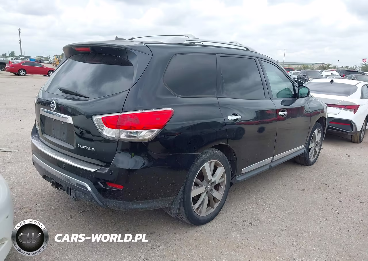 2014 Nissan Pathfinder Platinum VIN:5N1AR2MN8EC693347 - 4