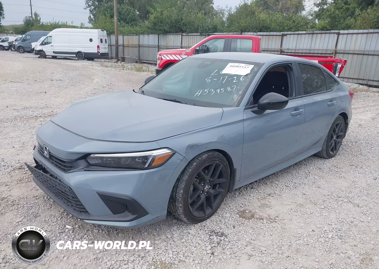 2024 Honda Civic Sport VIN:2HGFE2F55RH539587 - 2