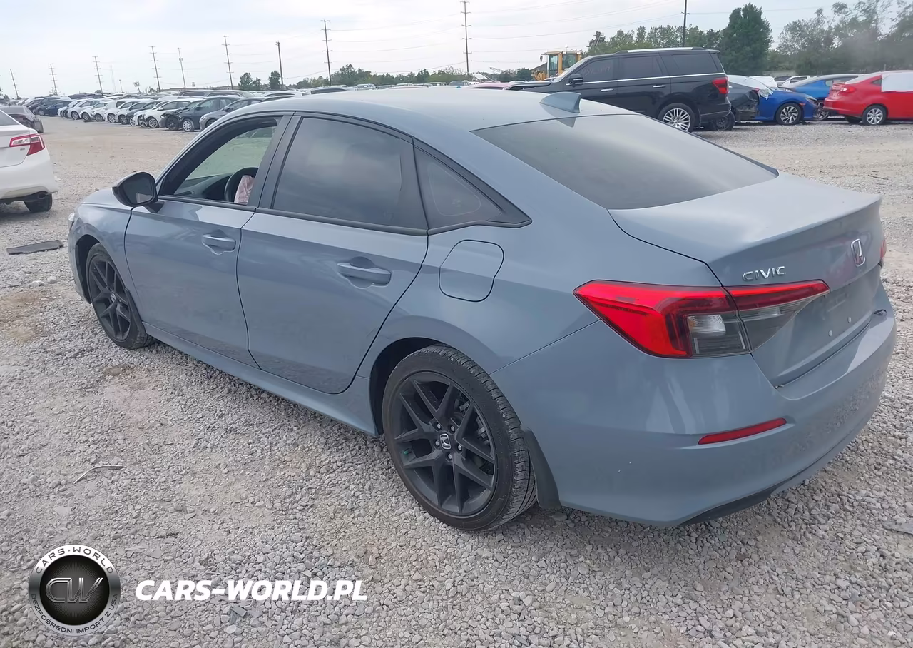 2024 Honda Civic Sport VIN:2HGFE2F55RH539587 - 3
