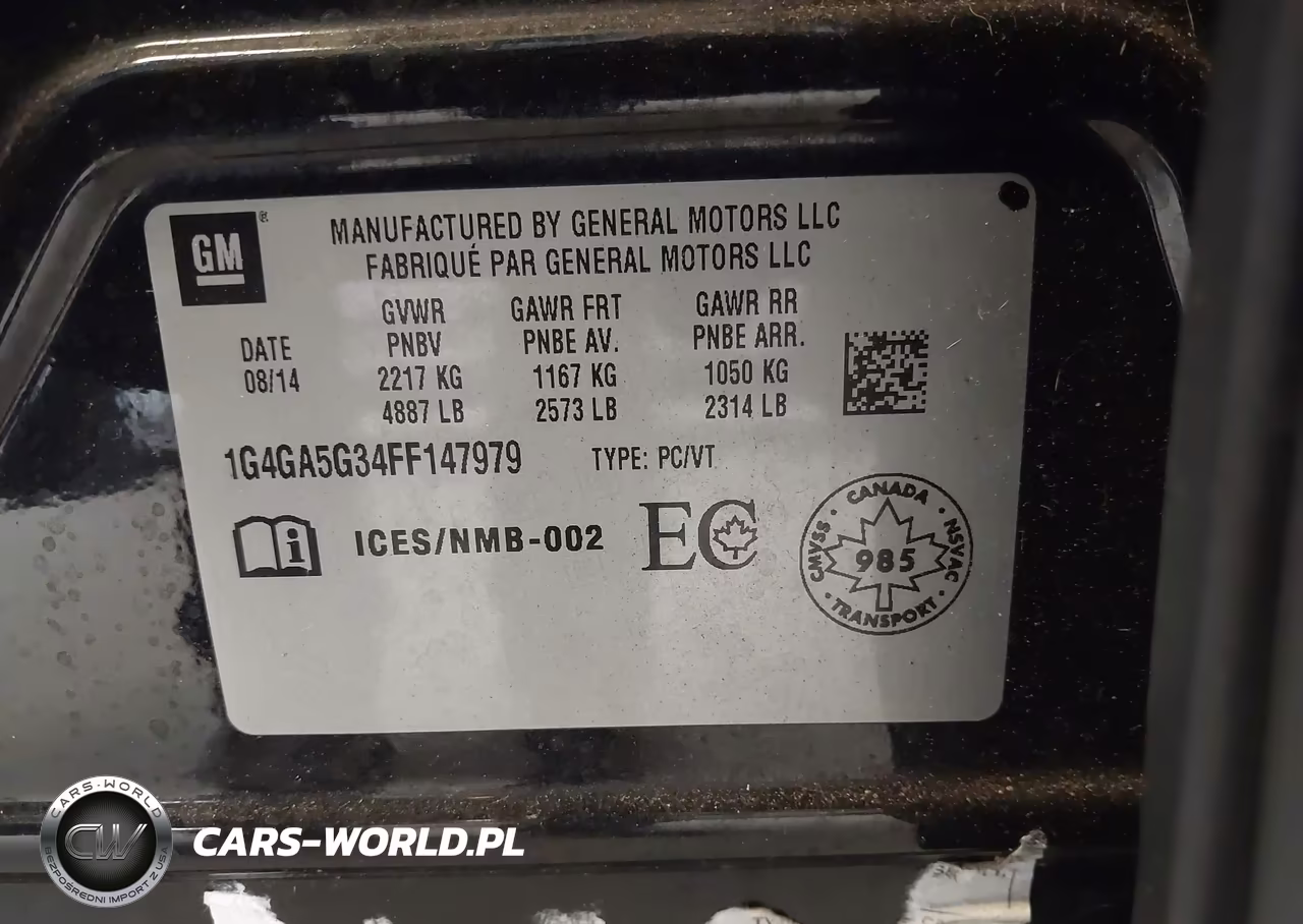 2015 Buick Lacrosse VIN:1G4GA5G34FF147979 - 9