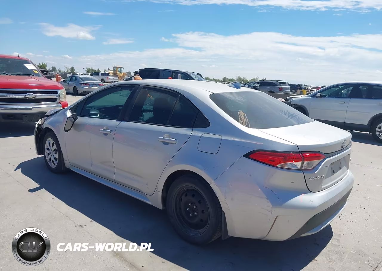 2022 Toyota Corolla Le VIN:5YFEPMAE8NP369897 - 3
