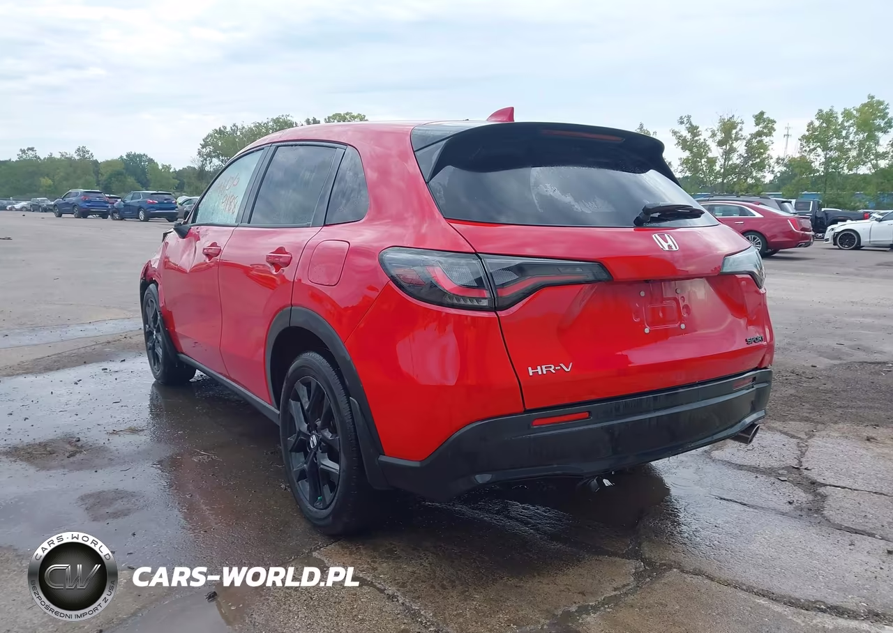 2025 Honda Hr-V Awd Sport VIN:3CZRZ2H50SM710258 - 3
