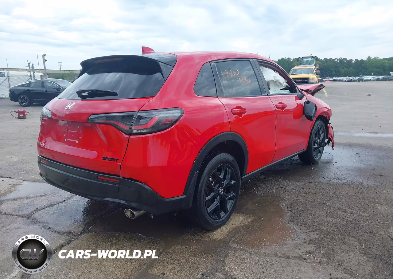 2025 Honda Hr-V Awd Sport VIN:3CZRZ2H50SM710258 - 4