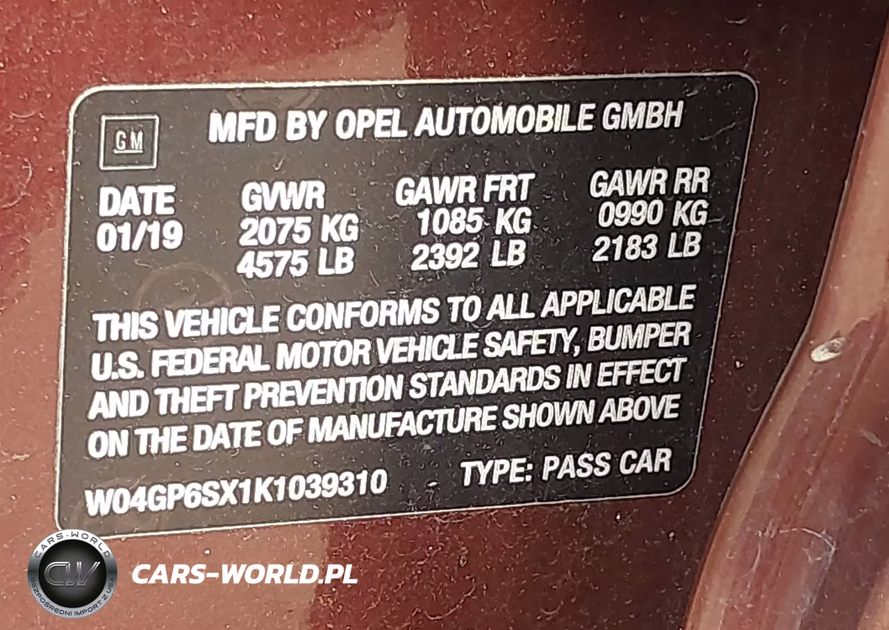 2019 Buick Regal Sportback Fwd Essence VIN:W04GP6SX1K1039310 - 9
