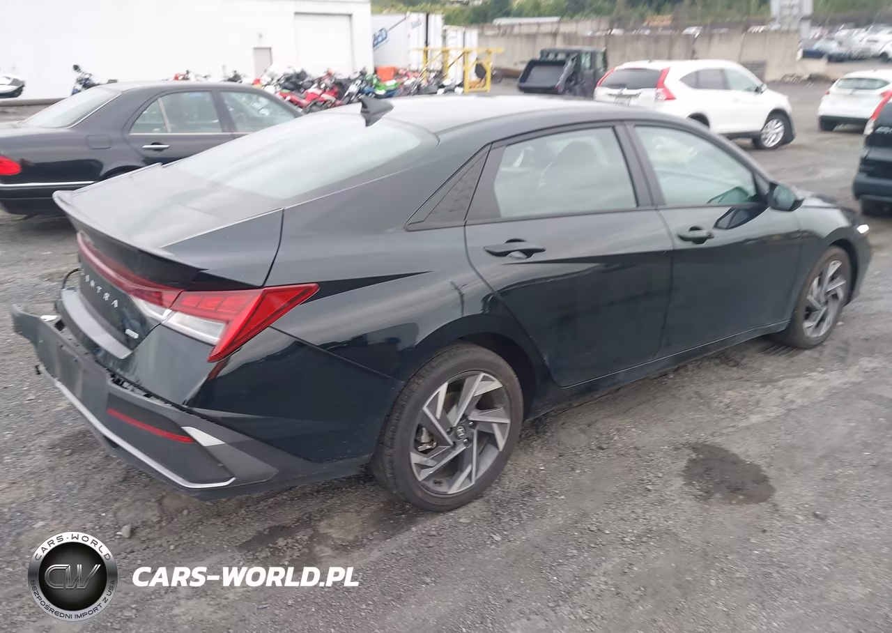 2025 Hyundai Elantra Hybrid Sel Sport VIN:KMHLM4DJ7SU136435 - 4