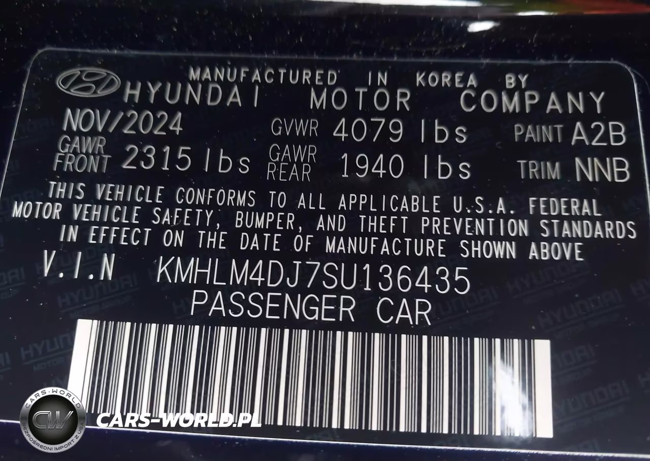 2025 Hyundai Elantra Hybrid Sel Sport VIN:KMHLM4DJ7SU136435 - 9