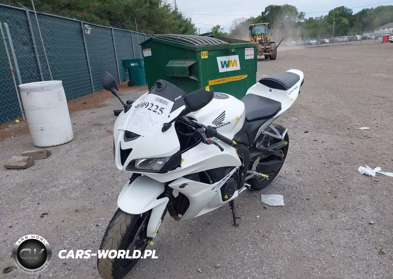 2008 Honda Cbr600 Rr VIN:JH2PC40048M105410 - 2