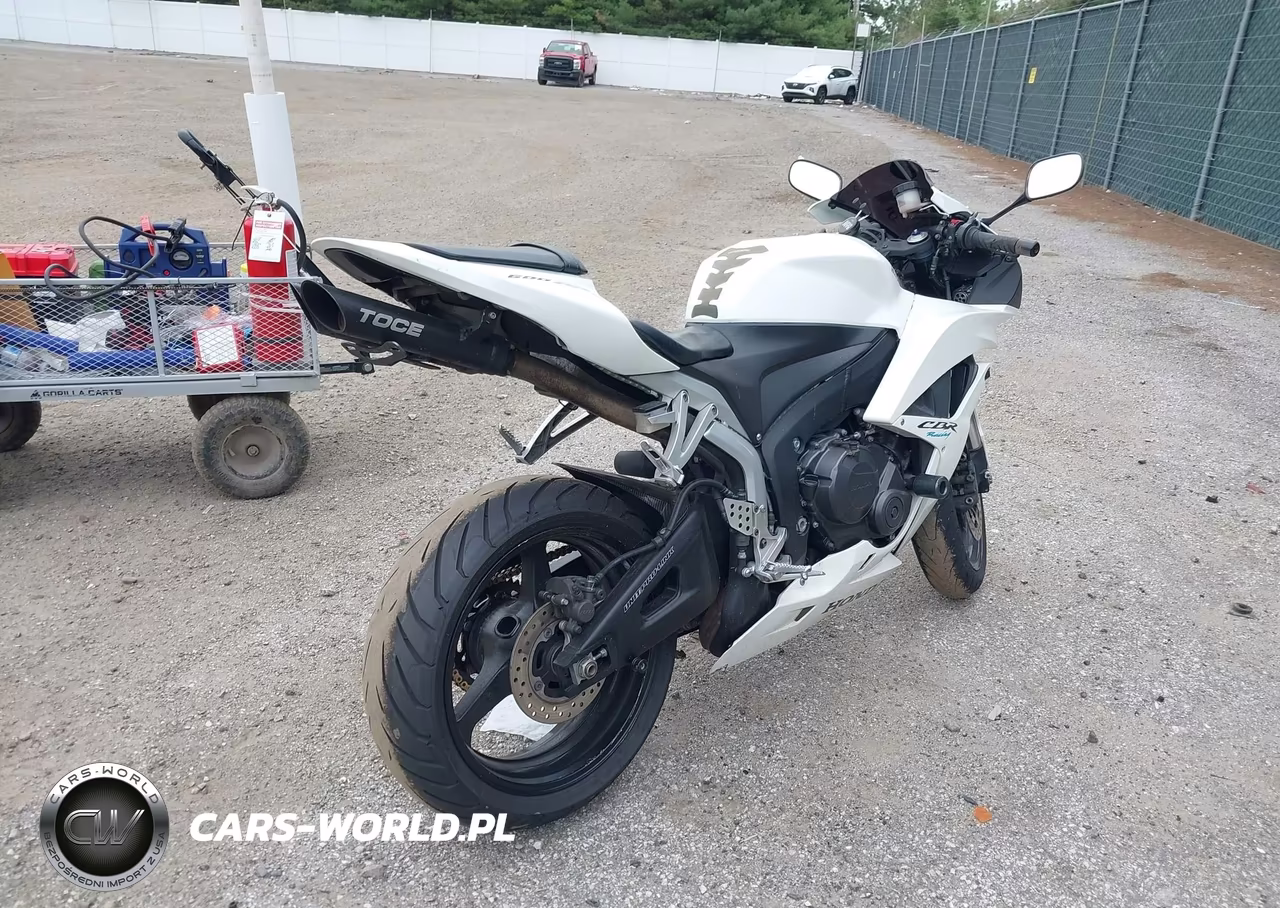 2008 Honda Cbr600 Rr VIN:JH2PC40048M105410 - 4