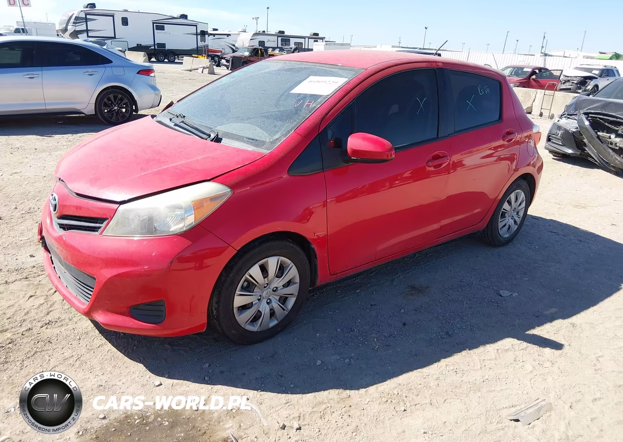 2013 Toyota Yaris Le VIN:JTDKTUD32DD555249 - 2