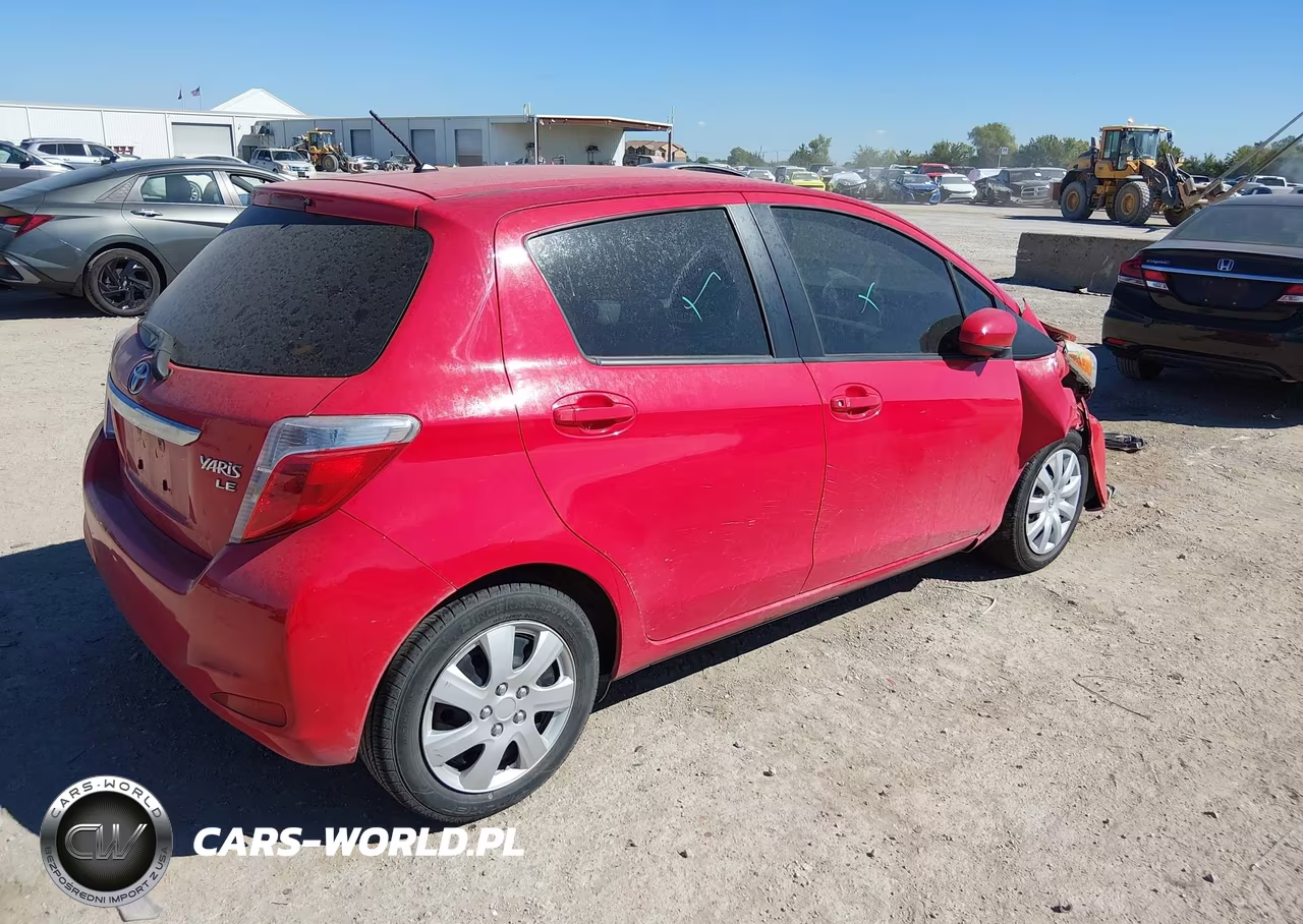 2013 Toyota Yaris Le VIN:JTDKTUD32DD555249 - 4