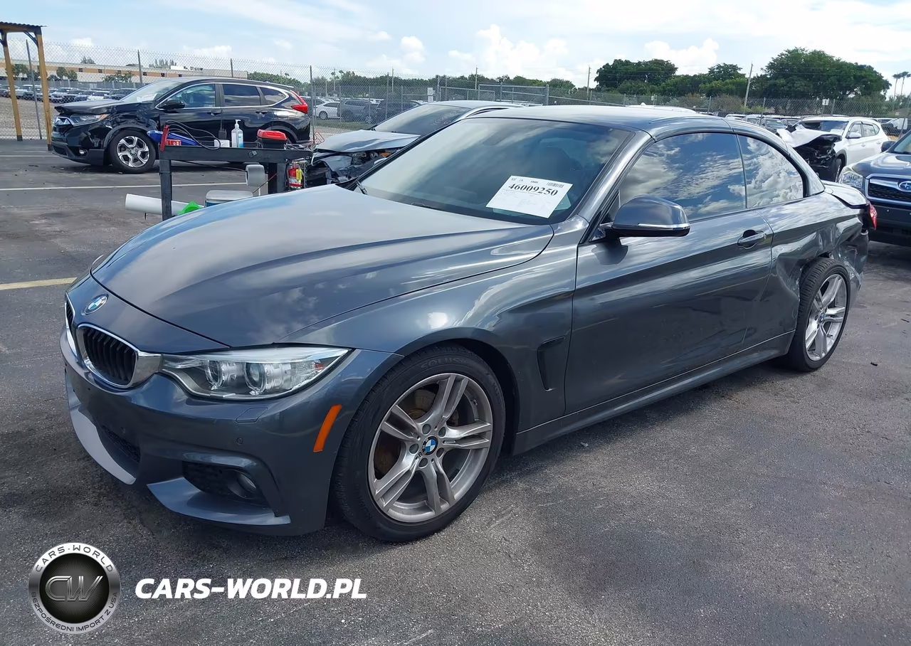 2015 BMW 428I VIN:WBA3V7C50FP772185 - 2