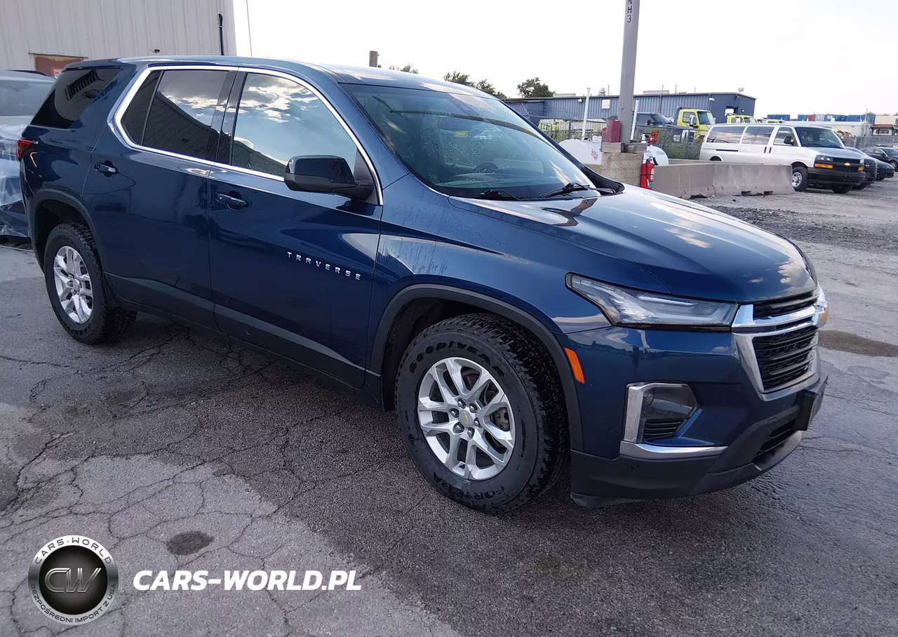 2023 Chevrolet Traverse Awd Ls VIN:1GNEVFKW0PJ196688 - 1