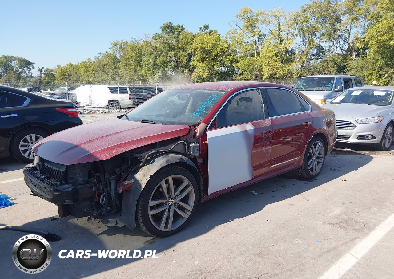 2017 Volkswagen Passat 1.8T R-Line VIN:1VWDT7A34HC017093 - 2