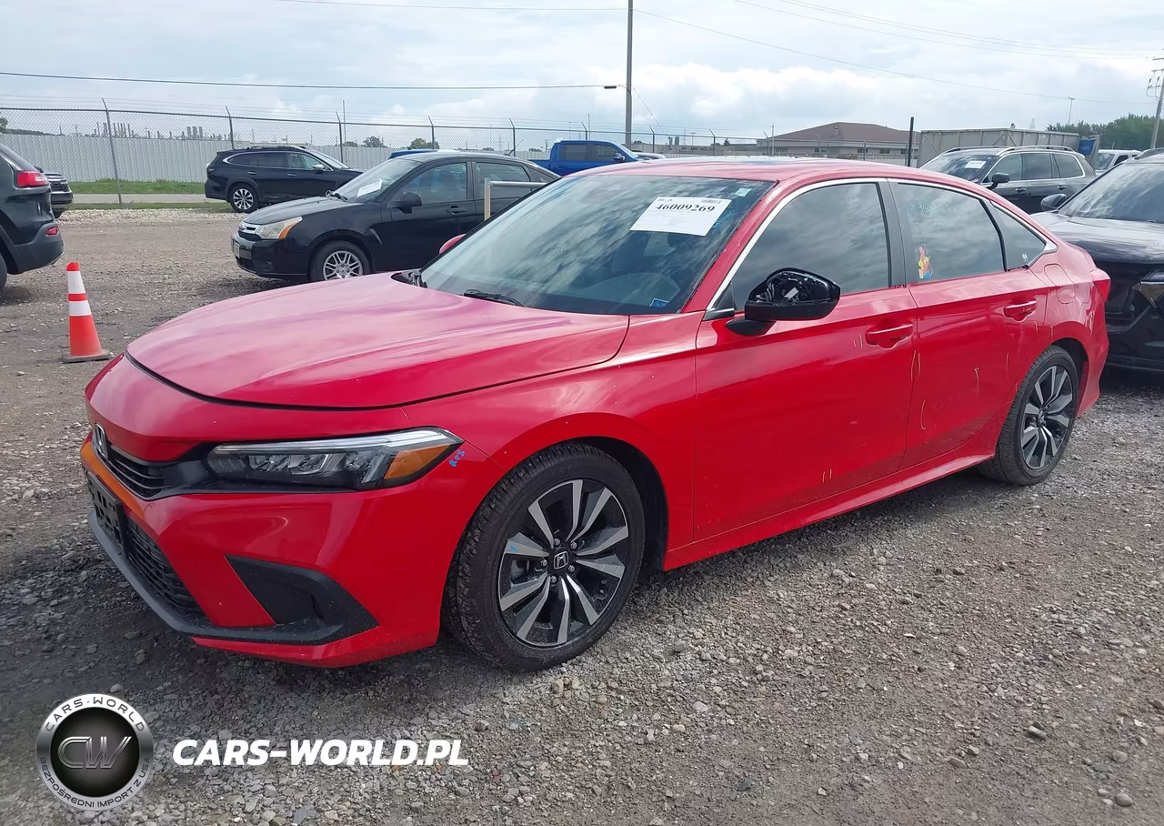 2022 Honda Civic Ex VIN:2HGFE1F78NH320886 - 2