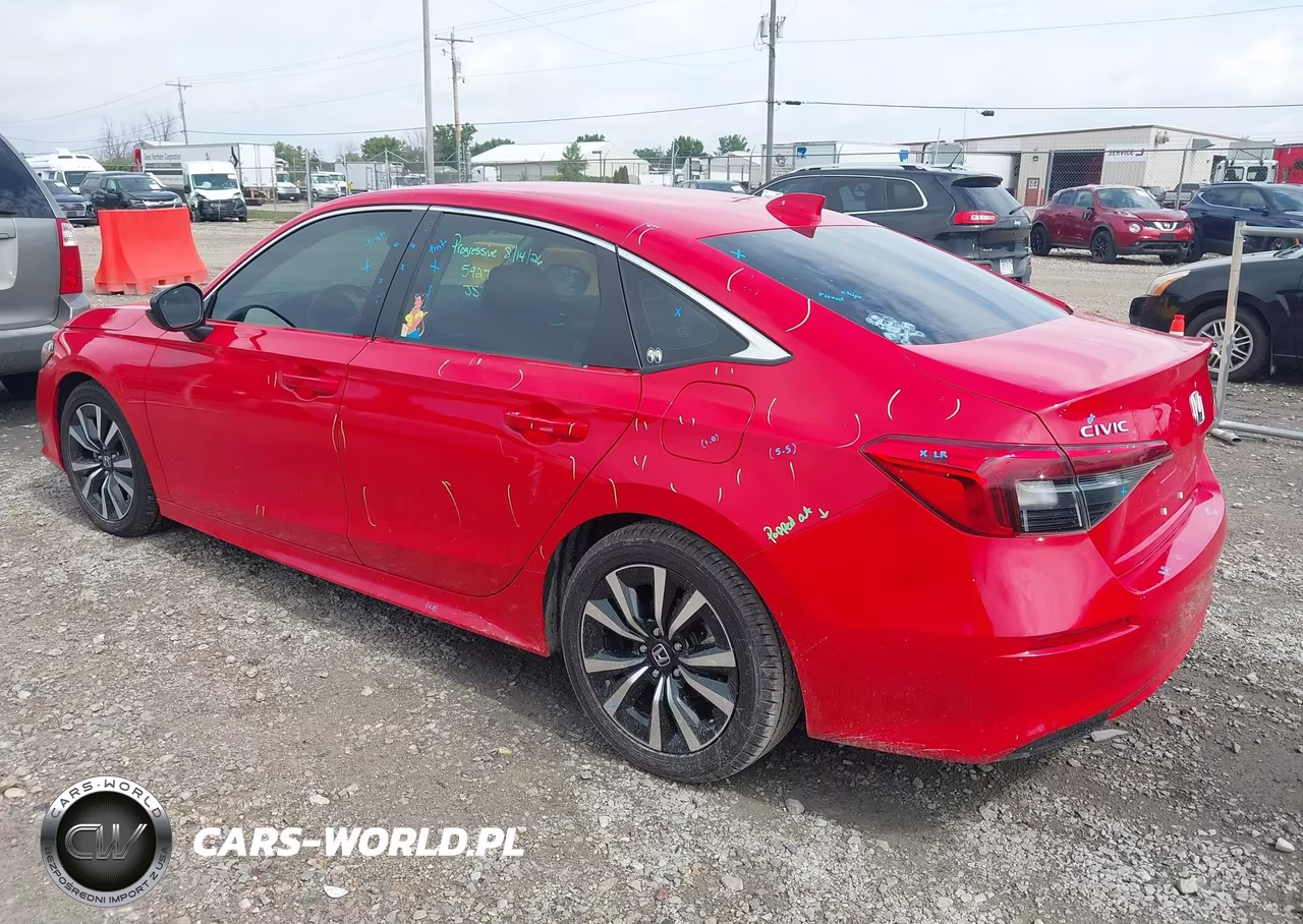 2022 Honda Civic Ex VIN:2HGFE1F78NH320886 - 3