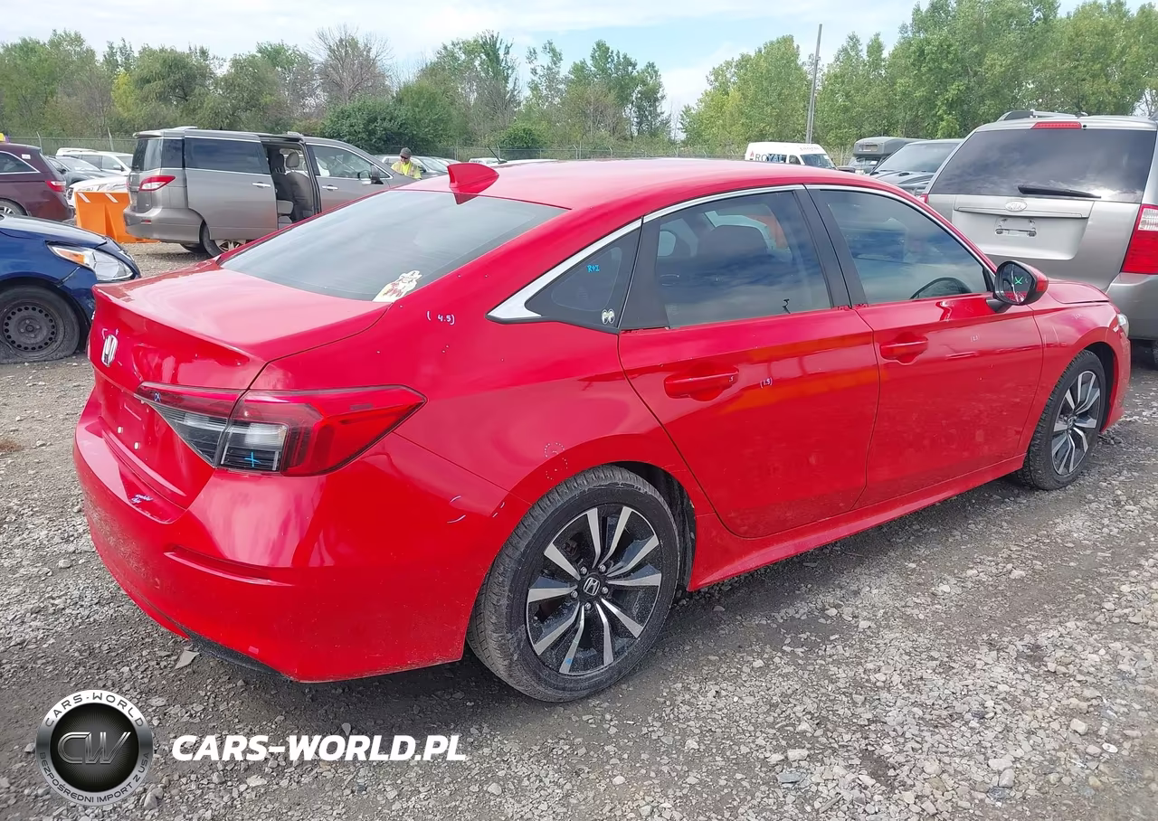 2022 Honda Civic Ex VIN:2HGFE1F78NH320886 - 4