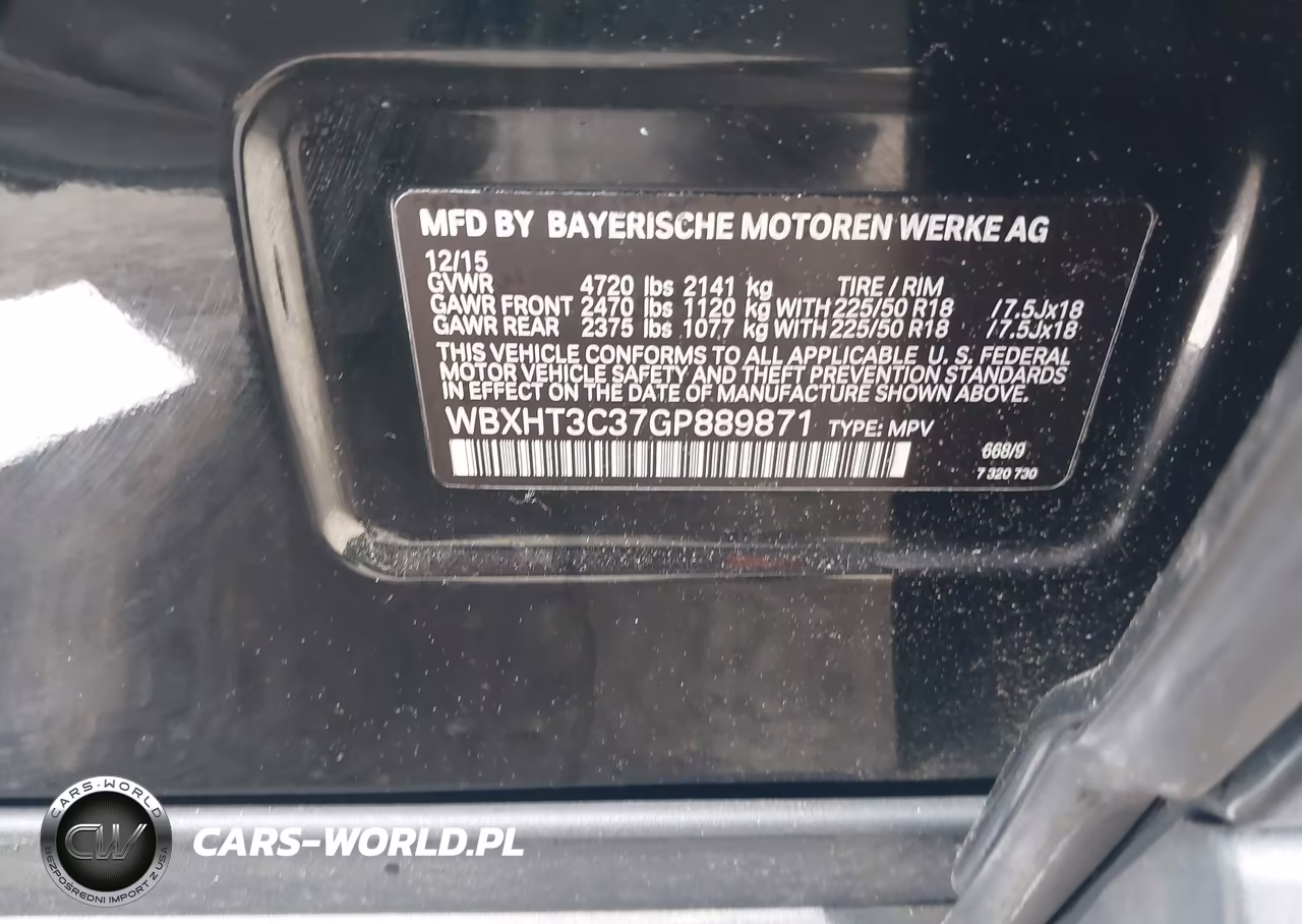 2016 BMW X1 xDrive28I VIN:WBXHT3C37GP889871 - 9