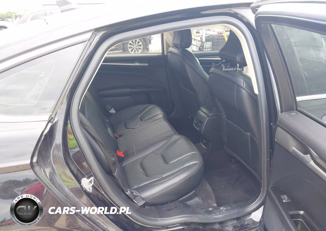 2019 Ford Fusion Hybrid Titanium VIN:3FA6P0RU6KR166205 - 8