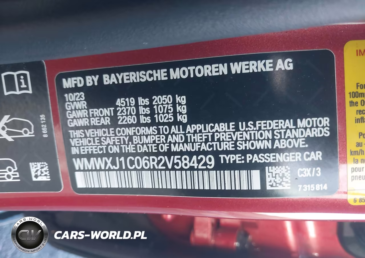 2024 Mini Clubman Cooper S VIN:WMWXJ1C06R2V58429 - 9