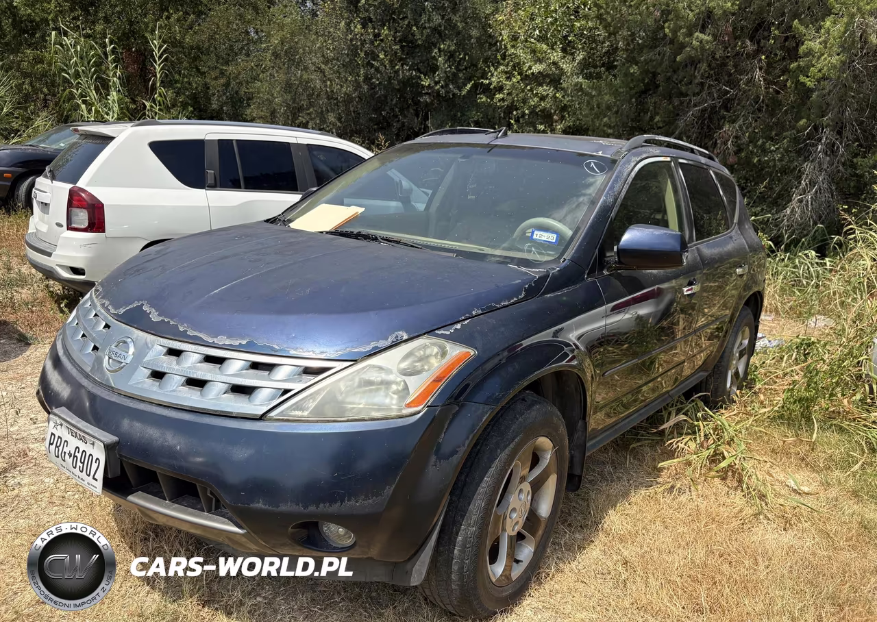 2004 Nissan Murano Sl-Se VIN:JN8AZ08W54W318626 - 2