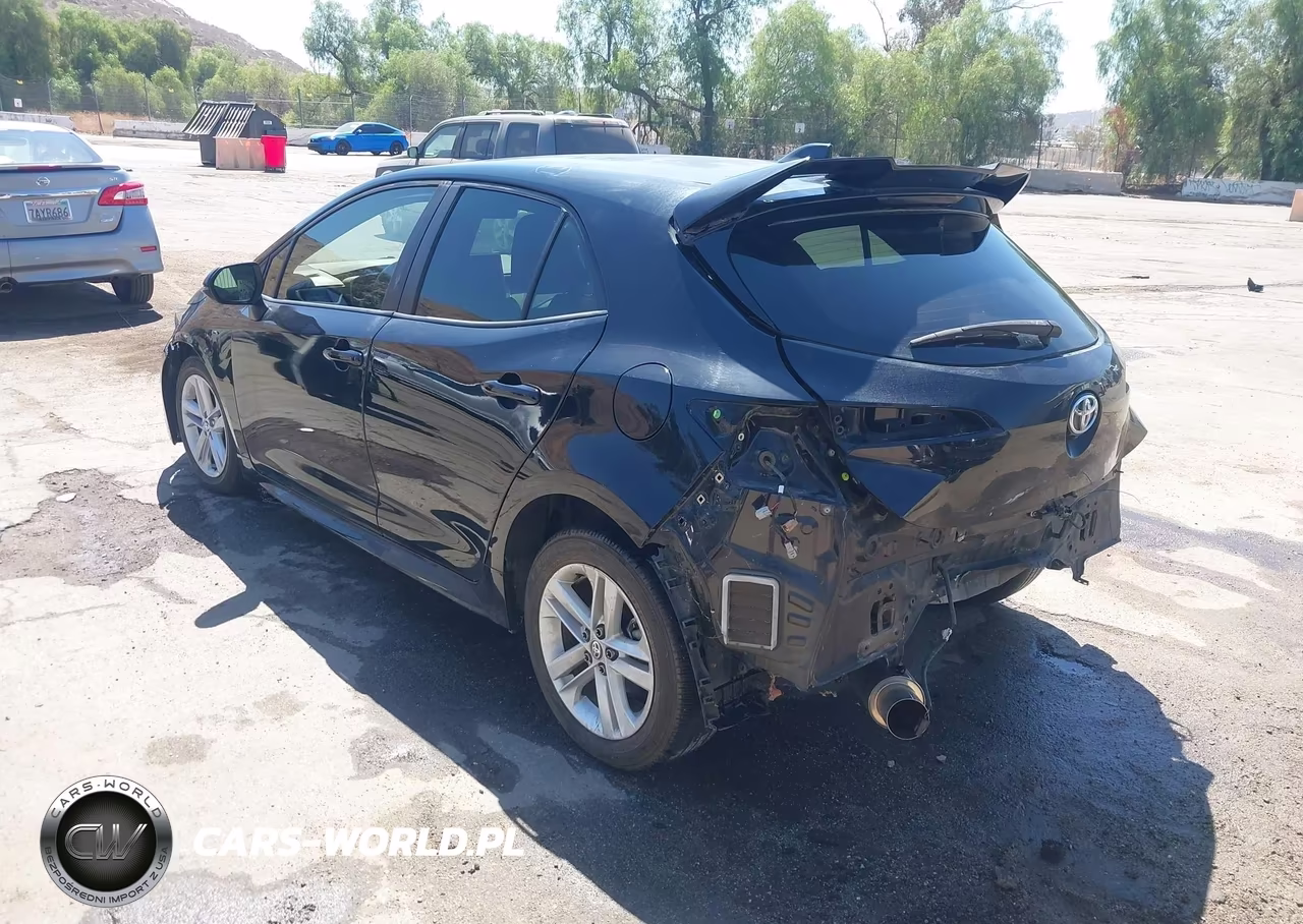 2021 Toyota Corolla Se VIN:JTNB4MBE9M3111725 - 3