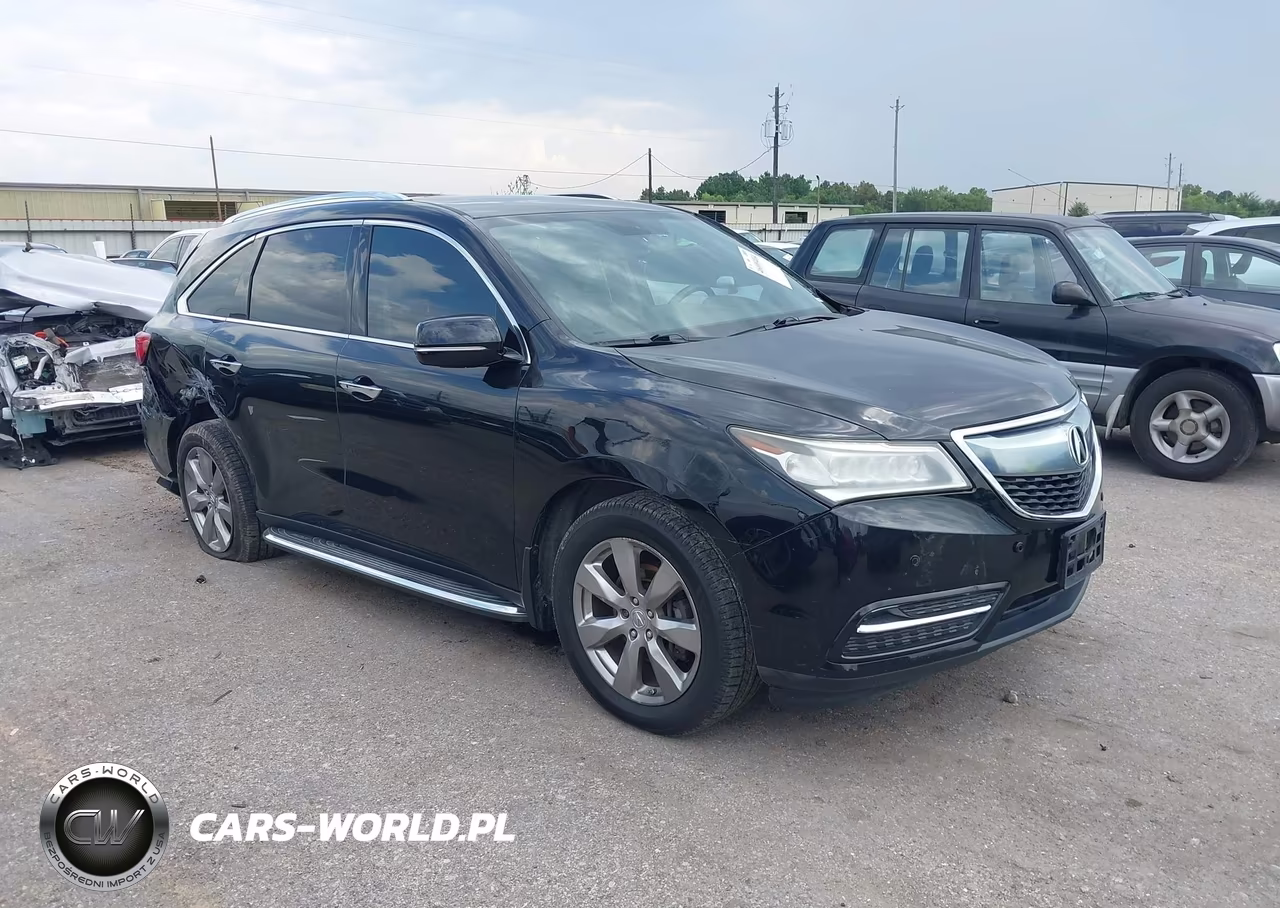 2014 Acura Mdx Advance Pkg W-Entertainment Pkg